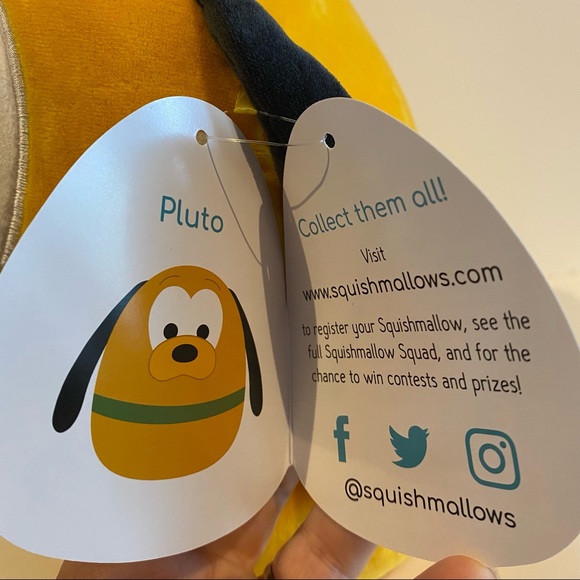 Disney PLUTO Squishmallow 10” NWT - Picture 5 of 7